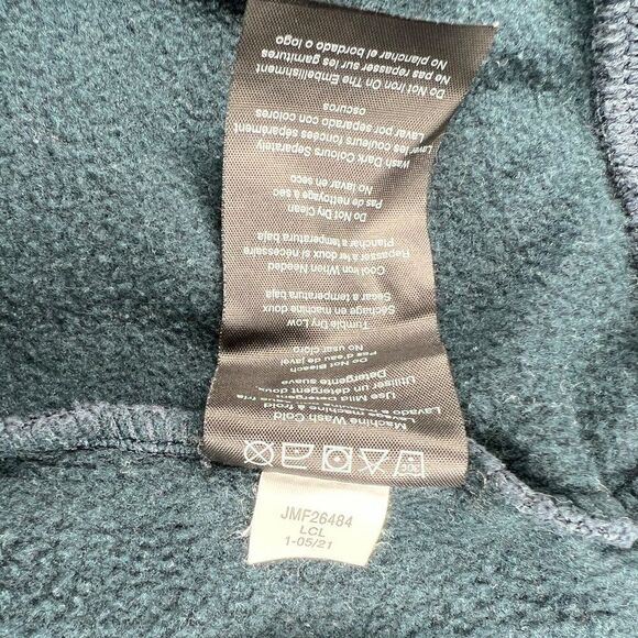 Merrell Sweatshirt Men's Size Large Blue Jungle Moc Hiking Fleece Sweater Hoodie - Picture 12 of 13